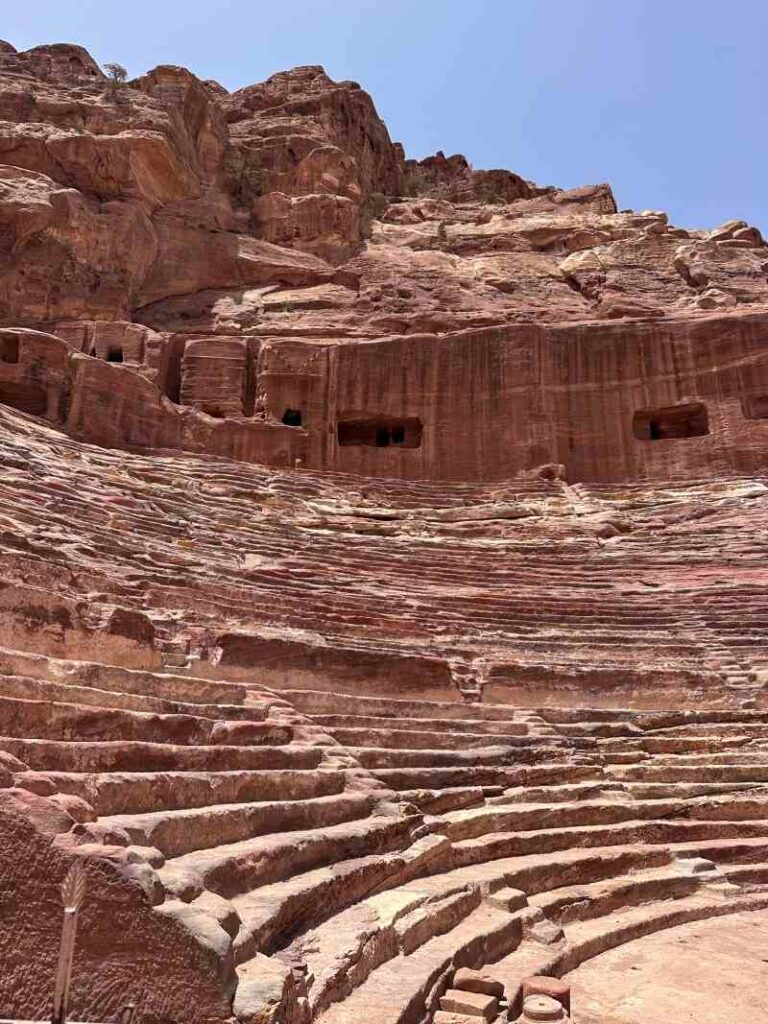 Petra w Jordanii Teatr