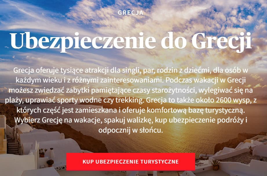 Ubezpieczenie w Grecji