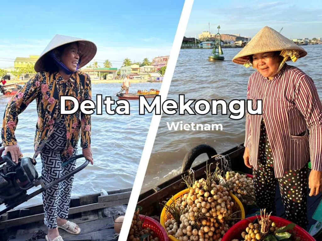 Delta Mekongu w Wietnamie