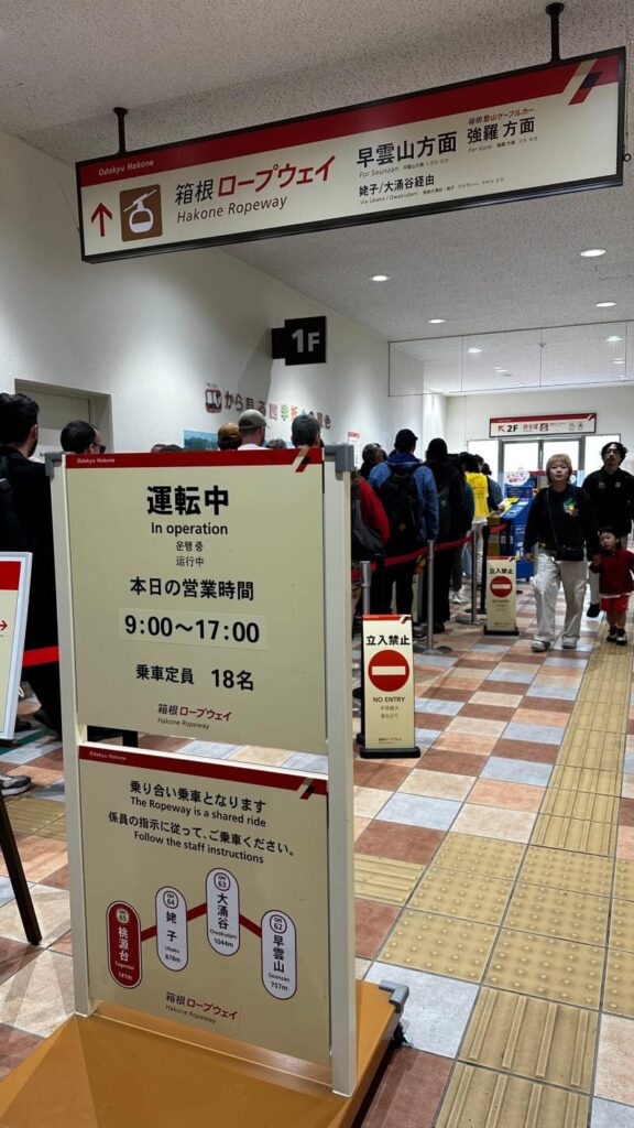 hakone kolejka